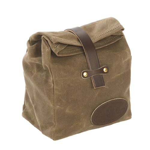 mens canvas lunch bag